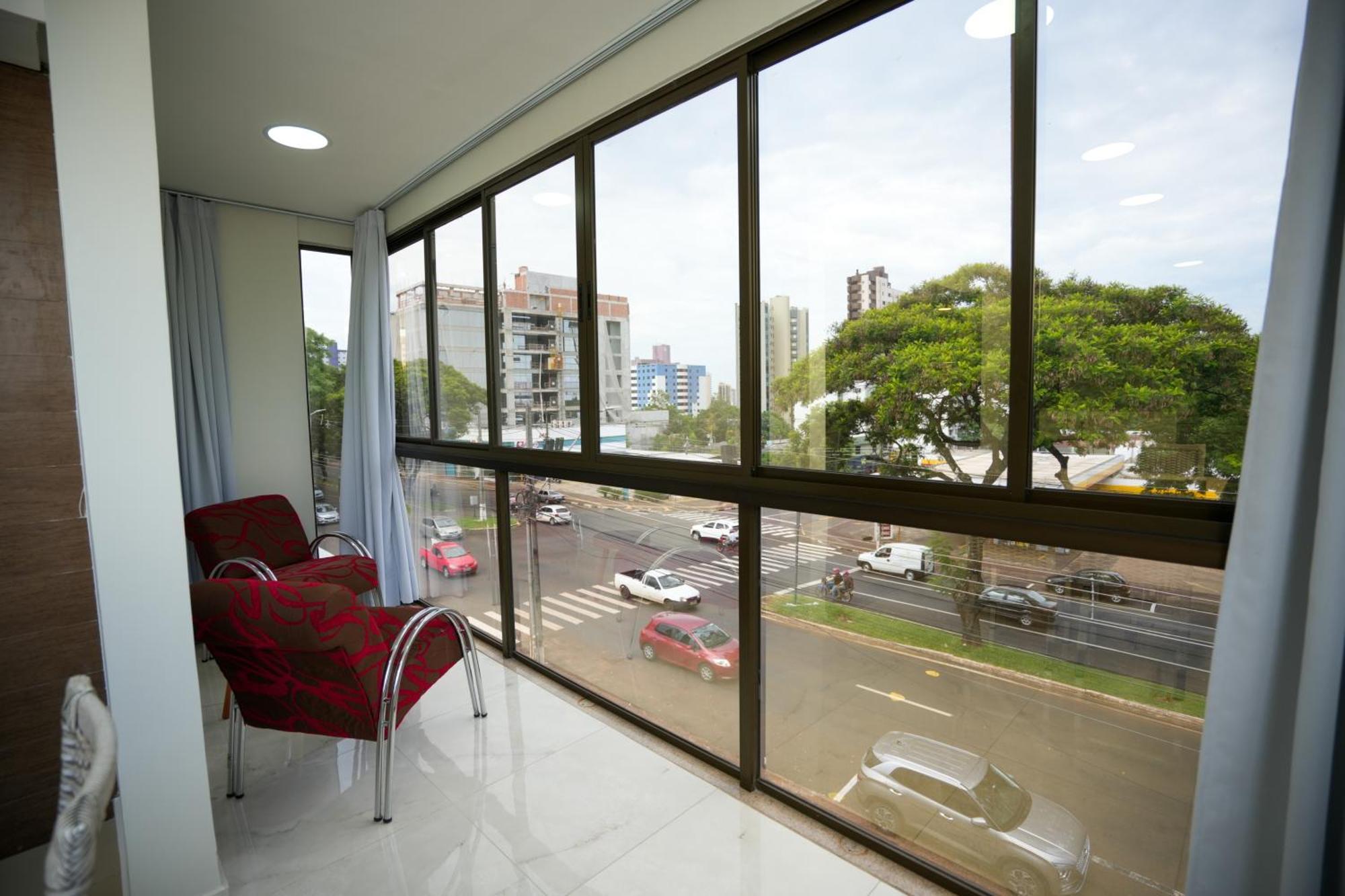 Foz Cobertura 3 Suites E Foz Apartamento 2 Suites ฟอสดูอีกวาซู ภายนอก รูปภาพ